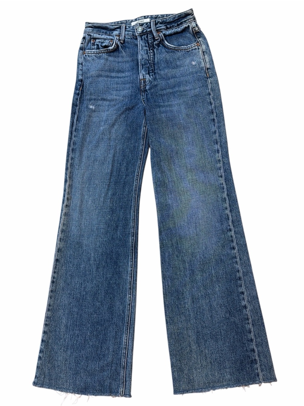 GRLFRND Carla Blue Wide-Leg Jeans